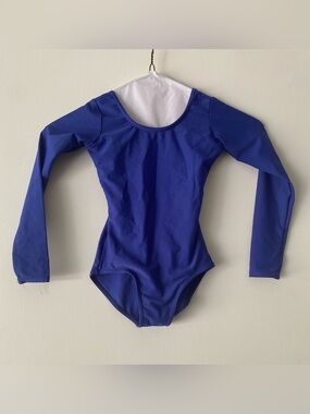 Theatricals Long Sleeve Blue Leotard - Dance Classwear